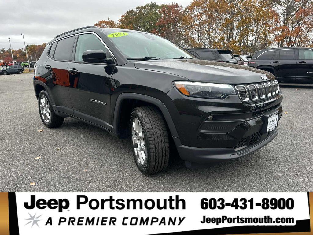 used 2022 Jeep Compass car, priced at $21,275