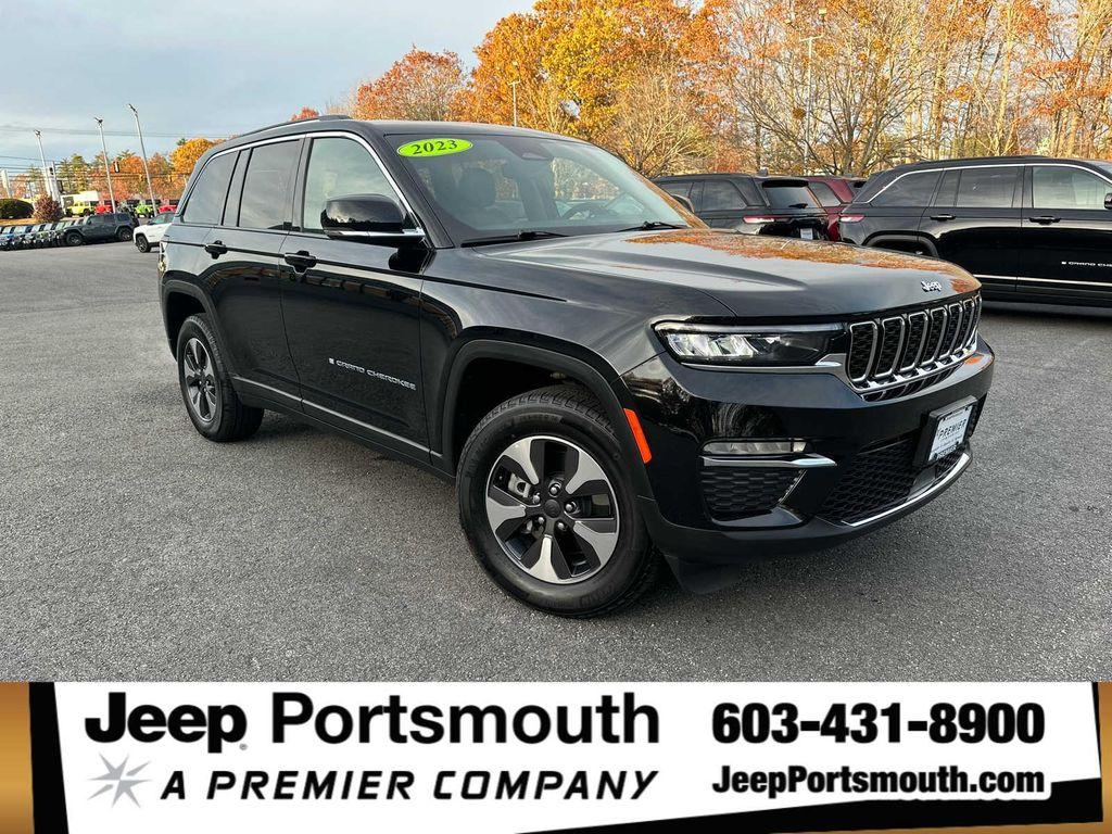 used 2023 Jeep Grand Cherokee 4xe car, priced at $29,475