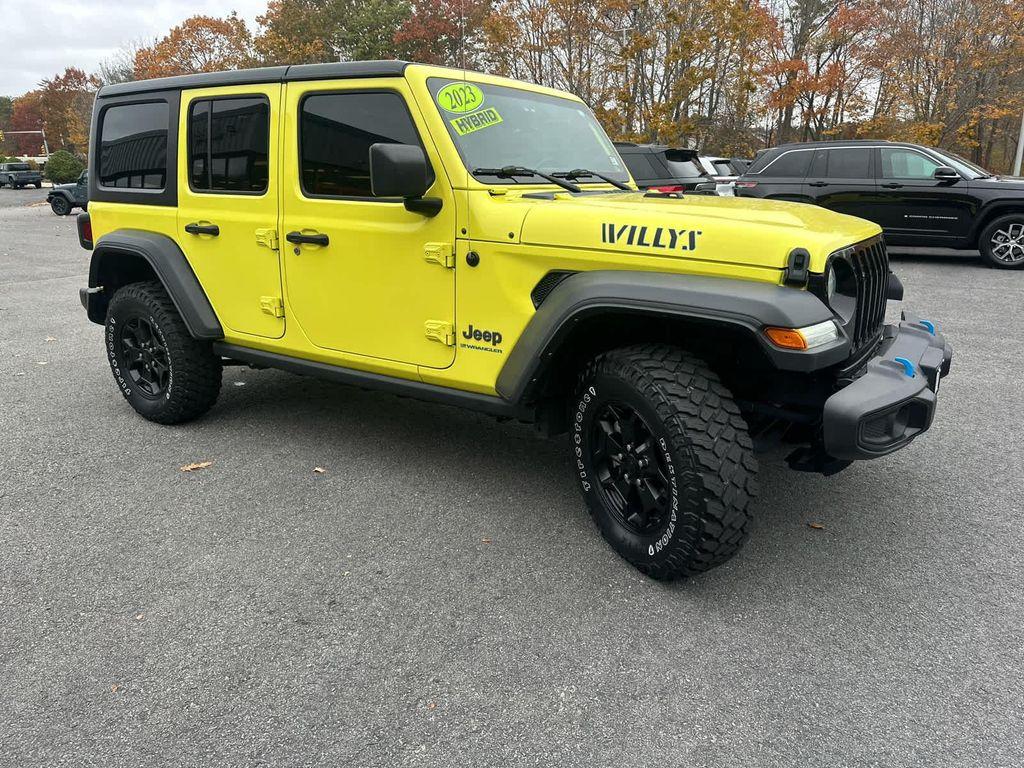 used 2023 Jeep Wrangler 4xe car, priced at $34,775