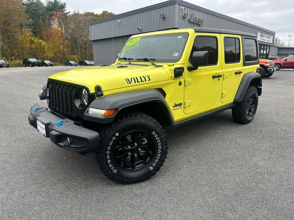 used 2023 Jeep Wrangler 4xe car, priced at $34,775