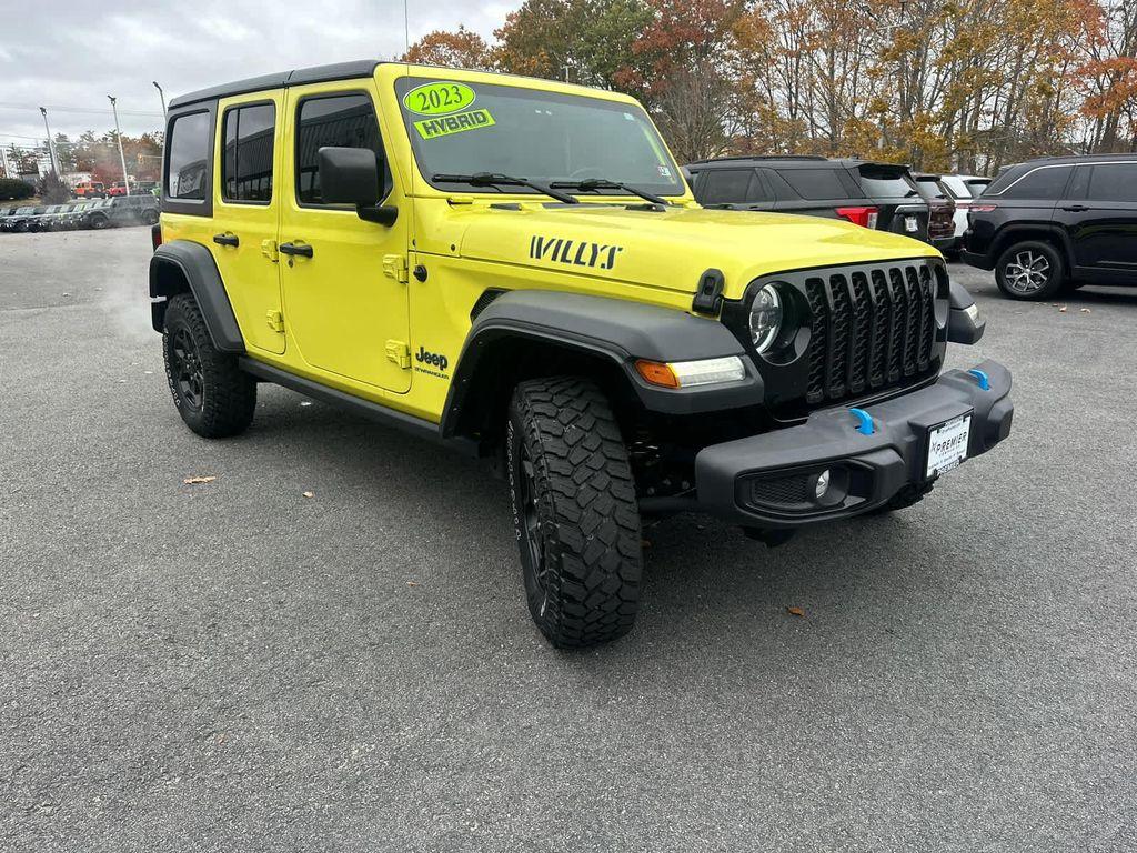 used 2023 Jeep Wrangler 4xe car, priced at $34,775