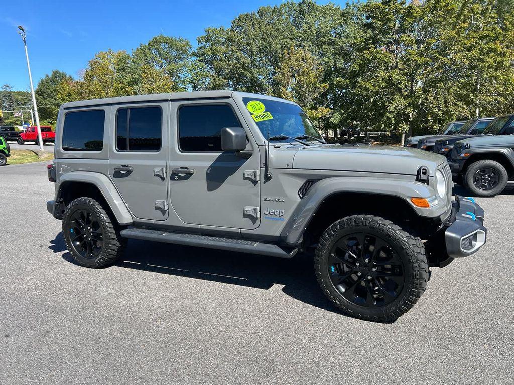 used 2022 Jeep Wrangler Unlimited 4xe car, priced at $32,375