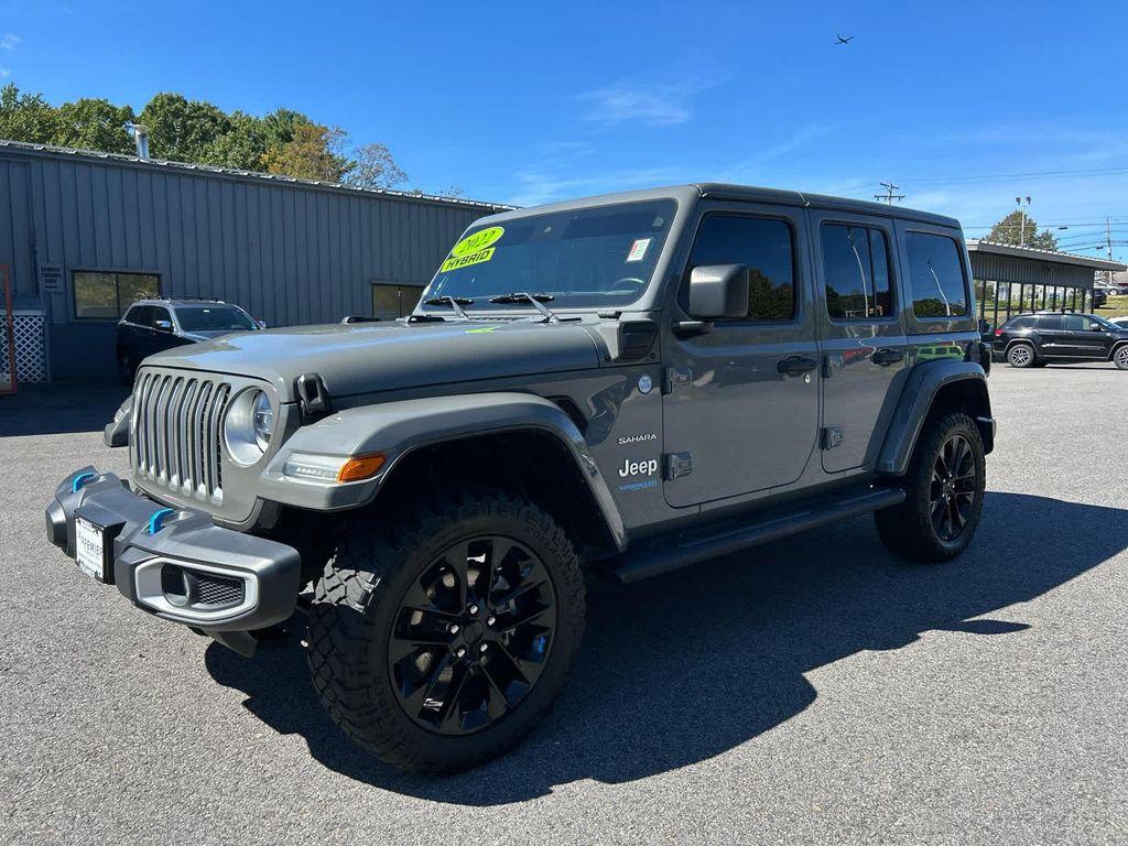 used 2022 Jeep Wrangler Unlimited 4xe car, priced at $32,375