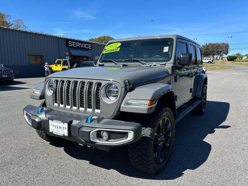 used 2022 Jeep Wrangler Unlimited 4xe car, priced at $32,375