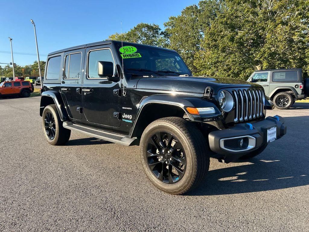 used 2022 Jeep Wrangler Unlimited 4xe car, priced at $31,975