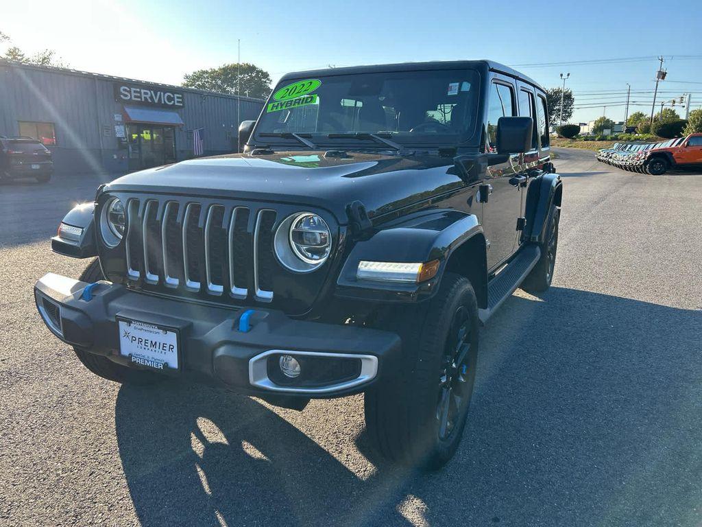 used 2022 Jeep Wrangler Unlimited 4xe car, priced at $31,175