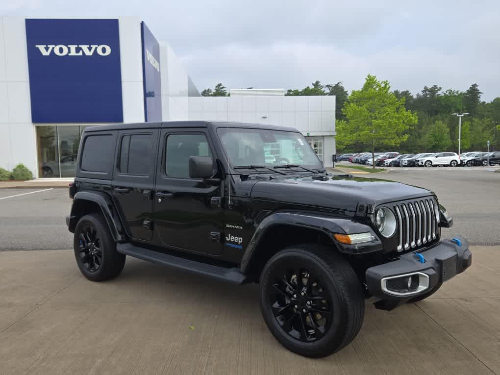 used 2022 Jeep Wrangler Unlimited 4xe car, priced at $32,275