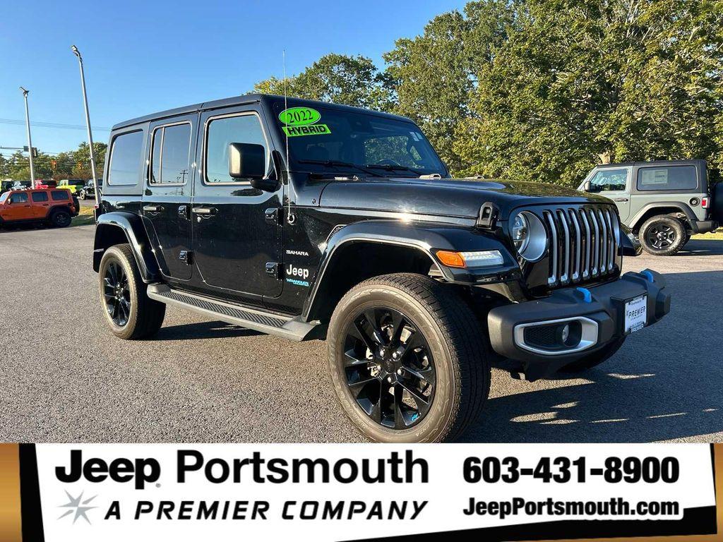 used 2022 Jeep Wrangler Unlimited 4xe car, priced at $31,175