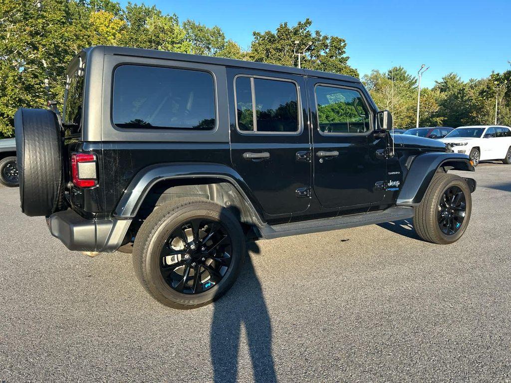used 2022 Jeep Wrangler Unlimited 4xe car, priced at $31,175