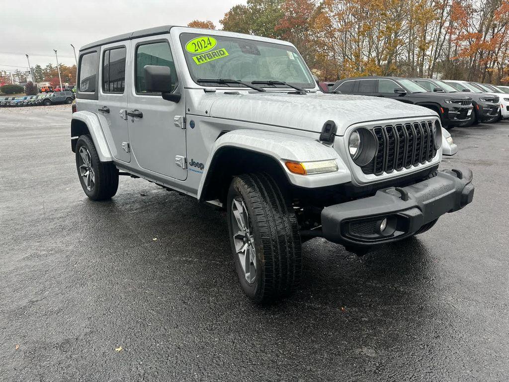 used 2024 Jeep Wrangler 4xe car, priced at $33,375