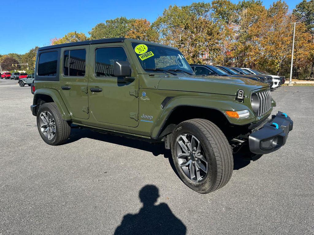 used 2024 Jeep Wrangler 4xe car, priced at $33,375