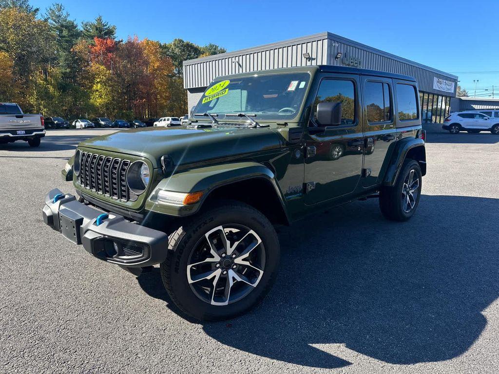used 2024 Jeep Wrangler 4xe car, priced at $33,375