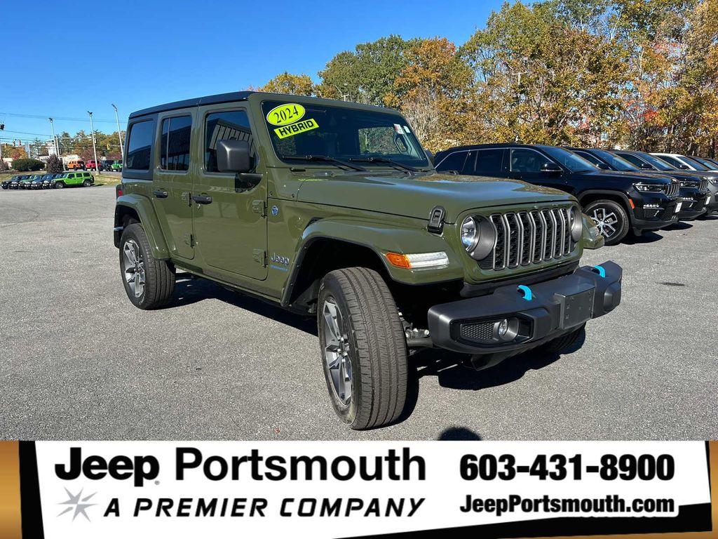 used 2024 Jeep Wrangler 4xe car, priced at $33,375