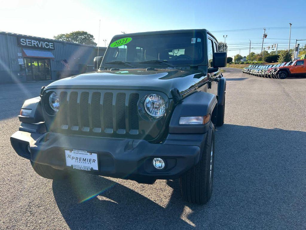 used 2021 Jeep Wrangler Unlimited car, priced at $27,975