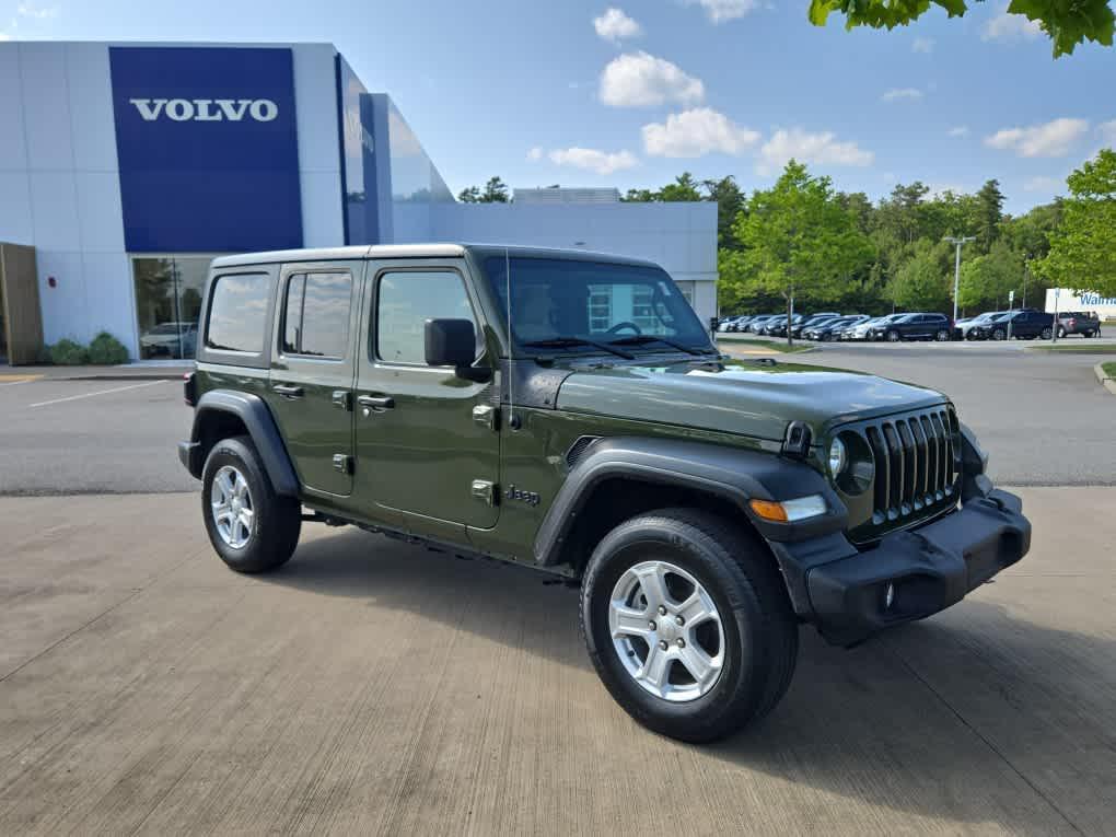 used 2021 Jeep Wrangler Unlimited car, priced at $27,975