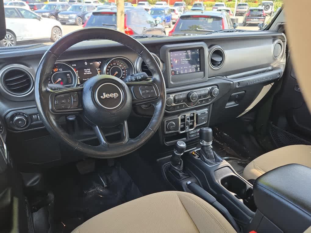used 2021 Jeep Wrangler Unlimited car, priced at $27,975