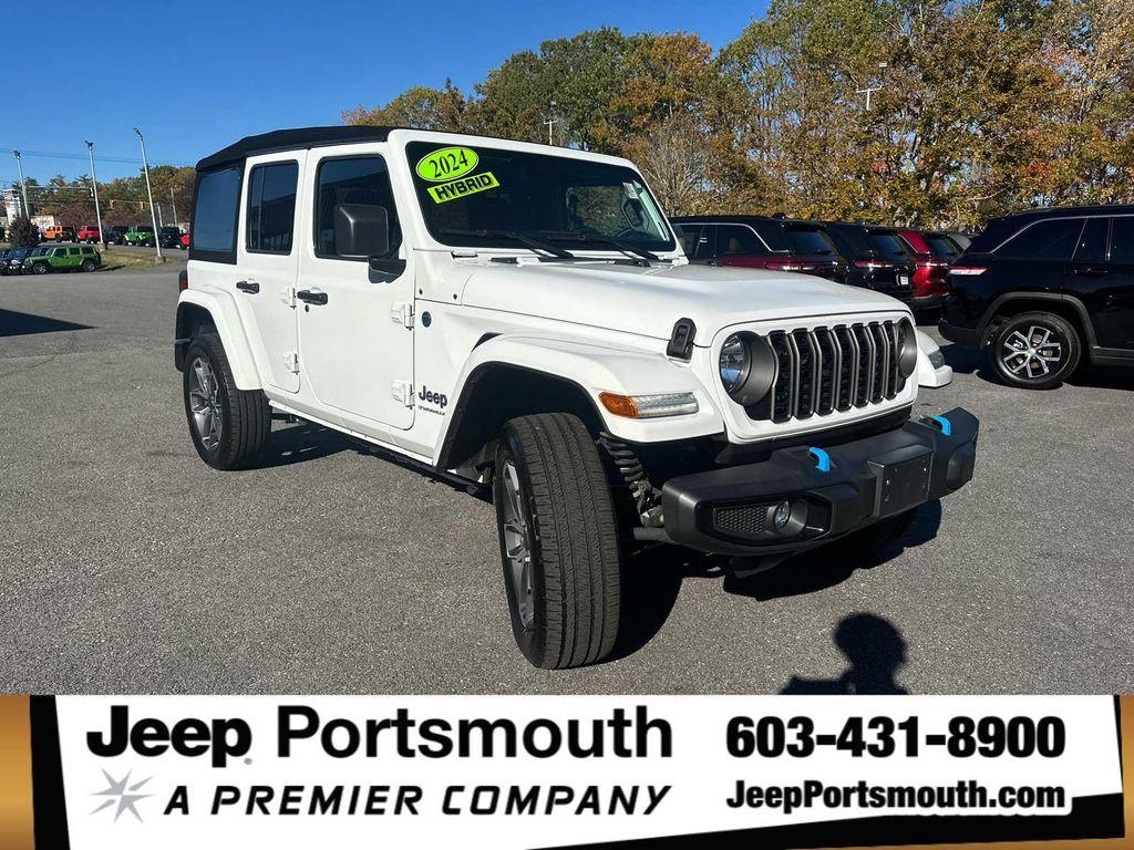 used 2024 Jeep Wrangler 4xe car, priced at $34,275