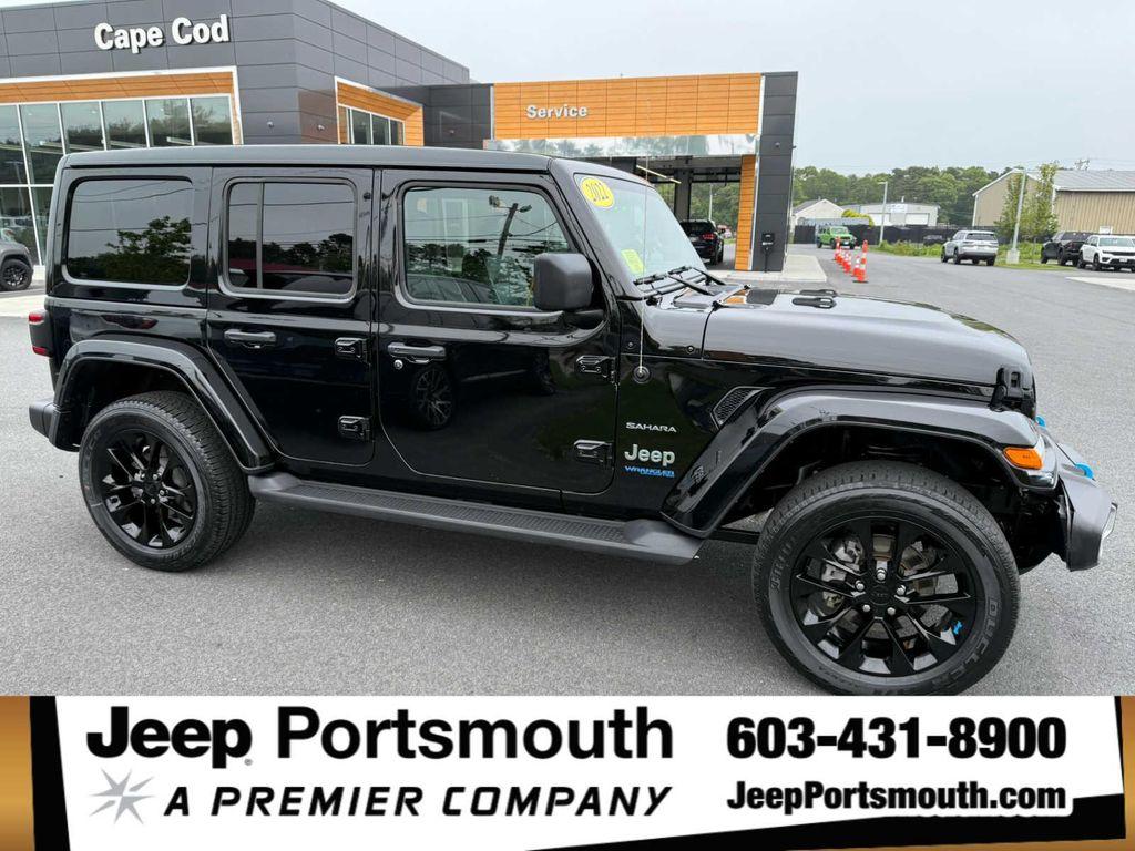 used 2022 Jeep Wrangler Unlimited 4xe car, priced at $31,975