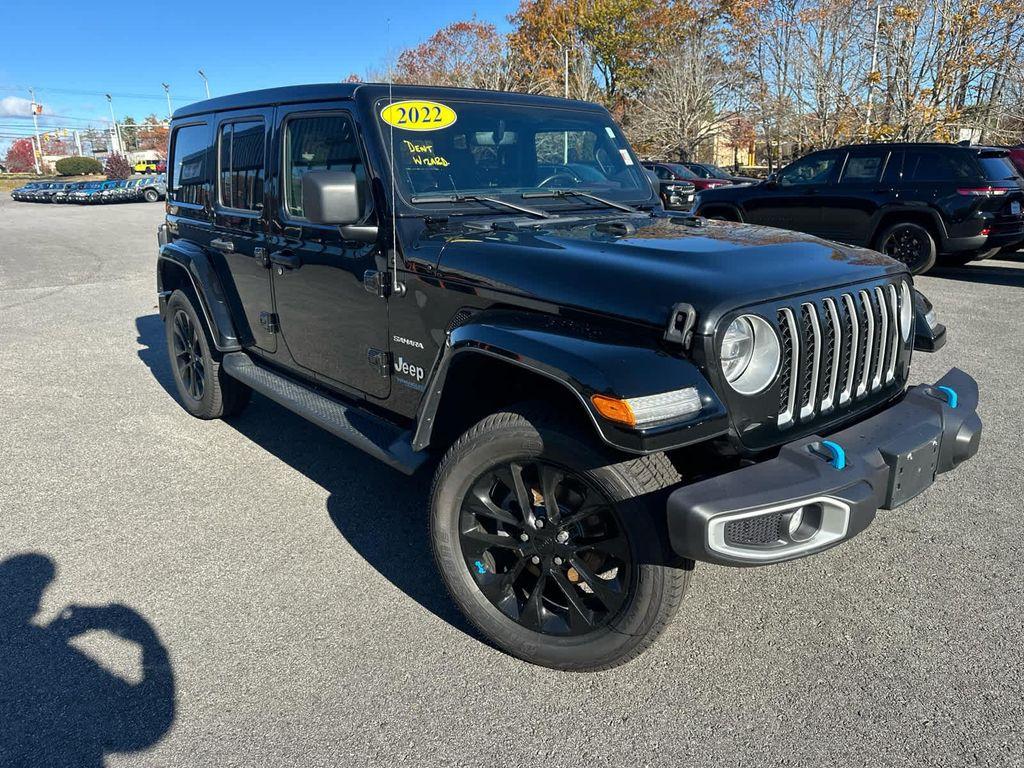 used 2022 Jeep Wrangler Unlimited 4xe car, priced at $31,775