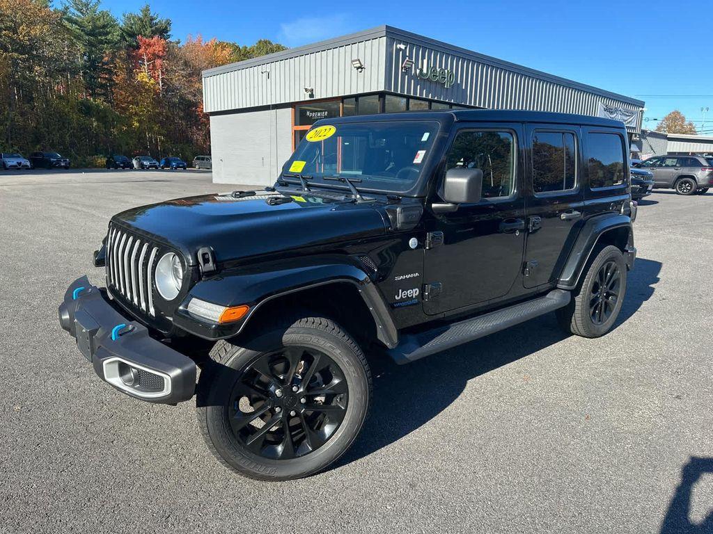 used 2022 Jeep Wrangler Unlimited 4xe car, priced at $31,475