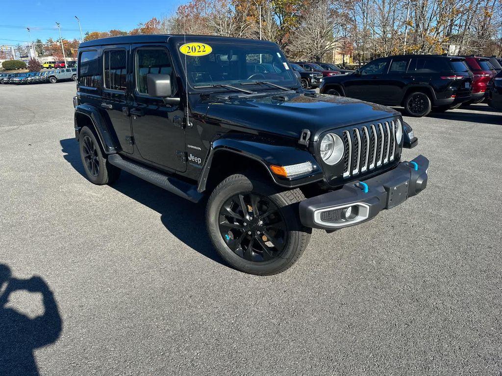 used 2022 Jeep Wrangler Unlimited 4xe car, priced at $31,775