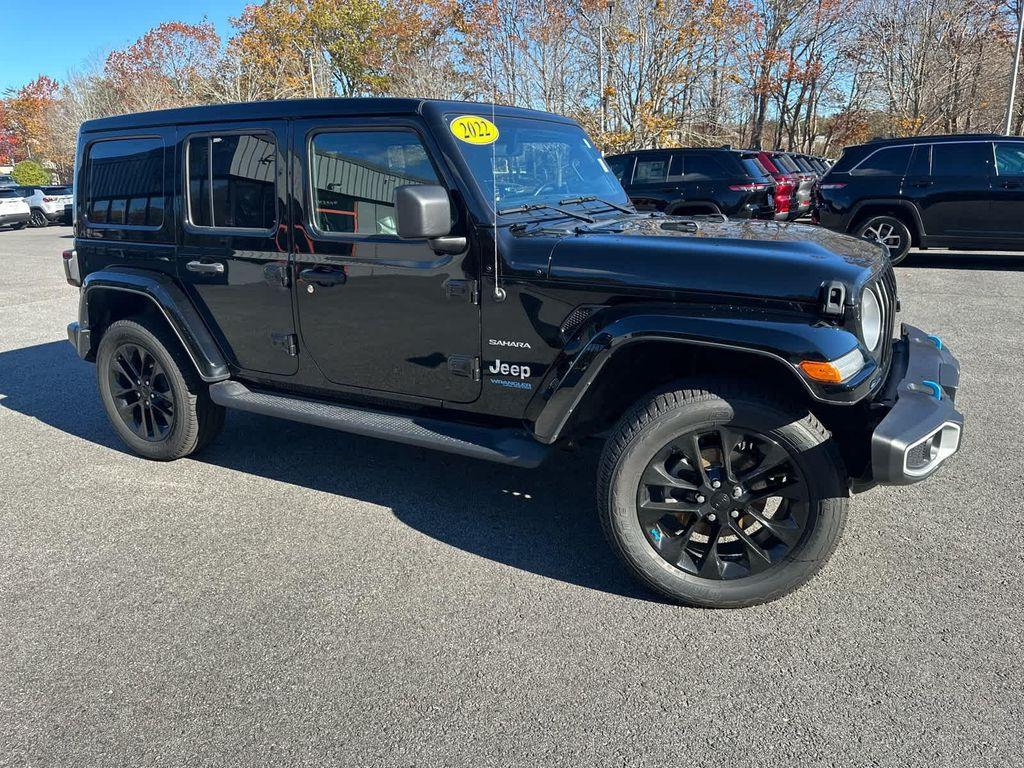 used 2022 Jeep Wrangler Unlimited 4xe car, priced at $31,775
