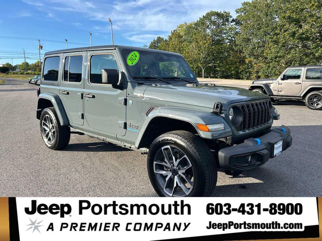 used 2024 Jeep Wrangler 4xe car, priced at $33,775