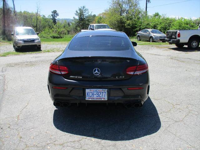 used 2019 Mercedes-Benz AMG C 43 car, priced at $52,999