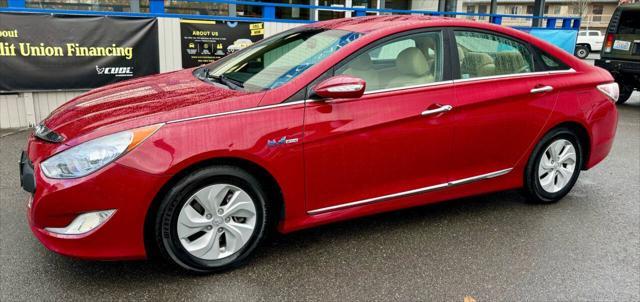 used 2015 Hyundai Sonata Hybrid car, priced at $10,999