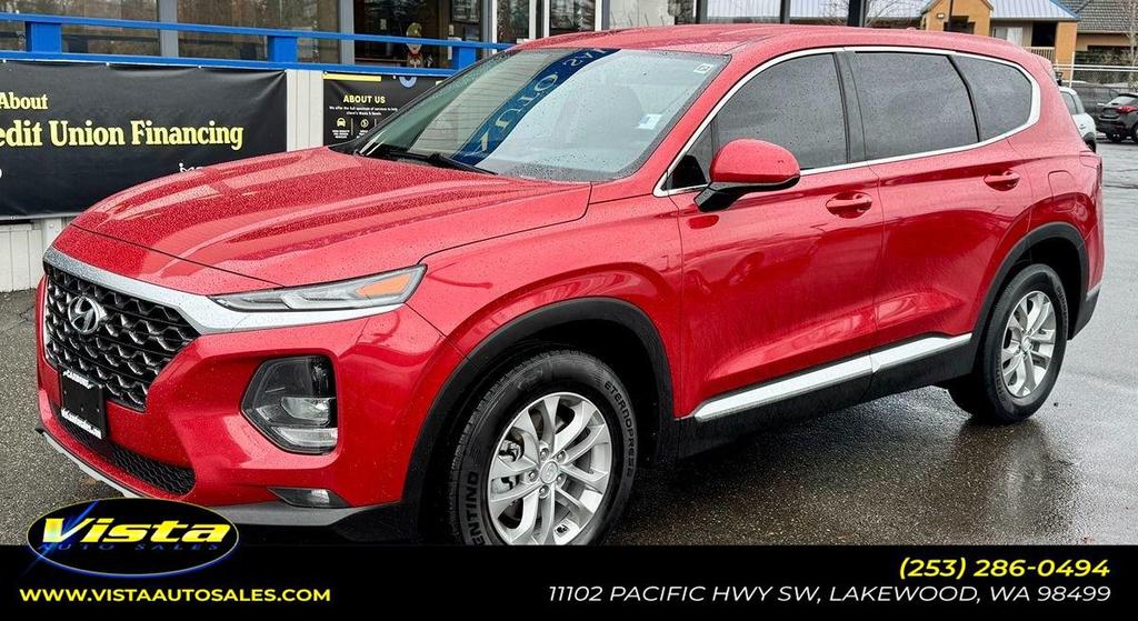 used 2019 Hyundai Santa Fe car, priced at $15,999