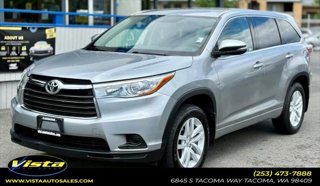 used 2015 Toyota Highlander car, priced at $17,999