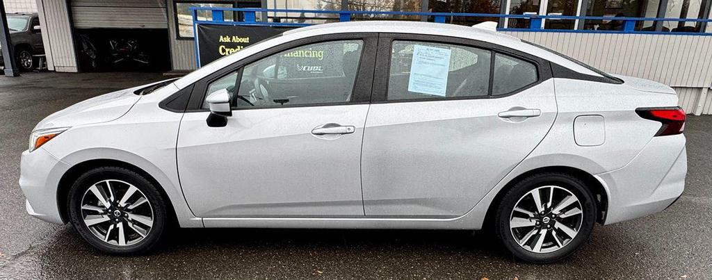 used 2021 Nissan Versa car, priced at $12,999
