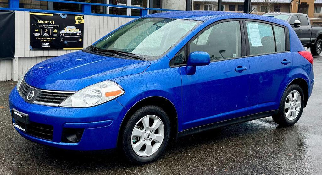 used 2009 Nissan Versa car, priced at $5,499