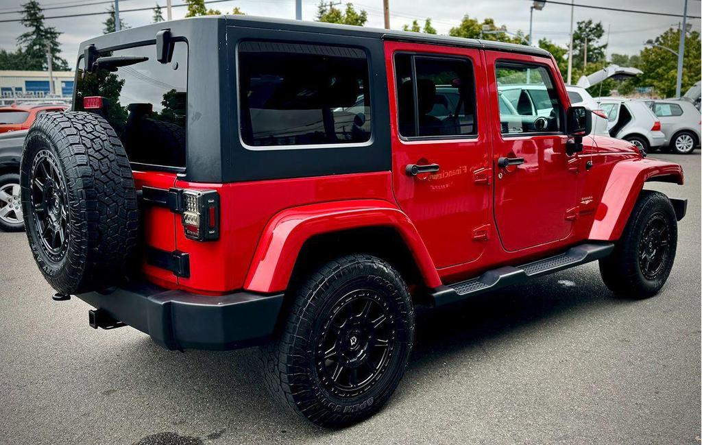 used 2013 Jeep Wrangler Unlimited car, priced at $9,999