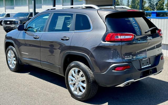 used 2015 Jeep Cherokee car, priced at $7,999