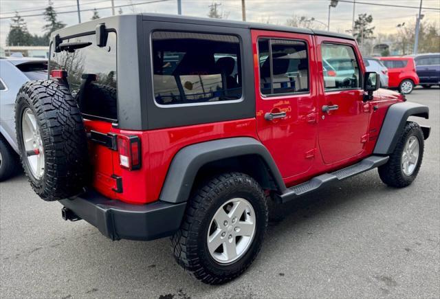 used 2014 Jeep Wrangler Unlimited car, priced at $14,999