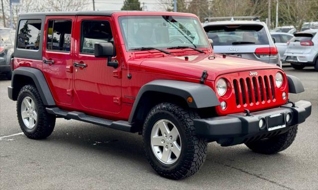 used 2014 Jeep Wrangler Unlimited car, priced at $14,999