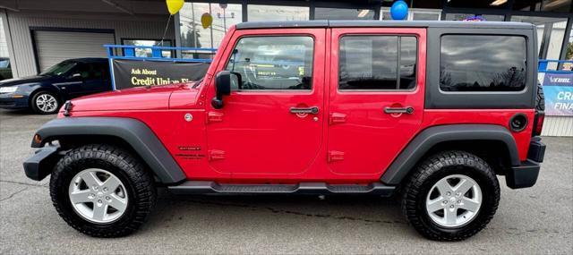 used 2014 Jeep Wrangler Unlimited car, priced at $14,999