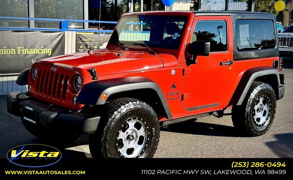 used 2015 Jeep Wrangler car, priced at $13,999