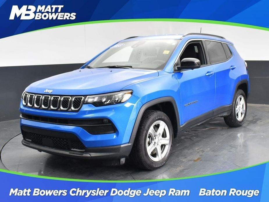 used 2023 Jeep Compass car, priced at $20,736