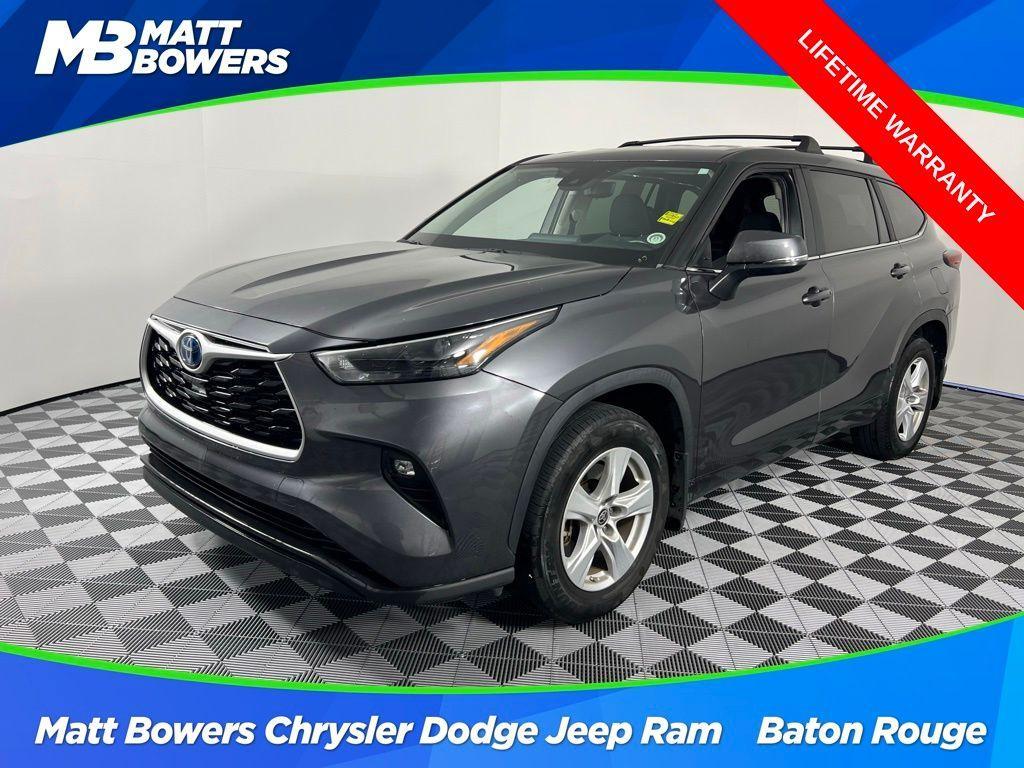 used 2023 Toyota Highlander Hybrid car, priced at $34,157