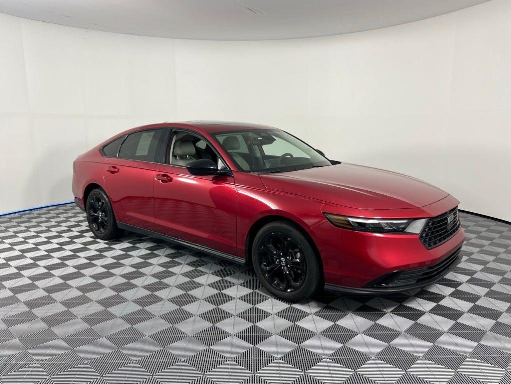used 2025 Honda Accord car, priced at $28,500