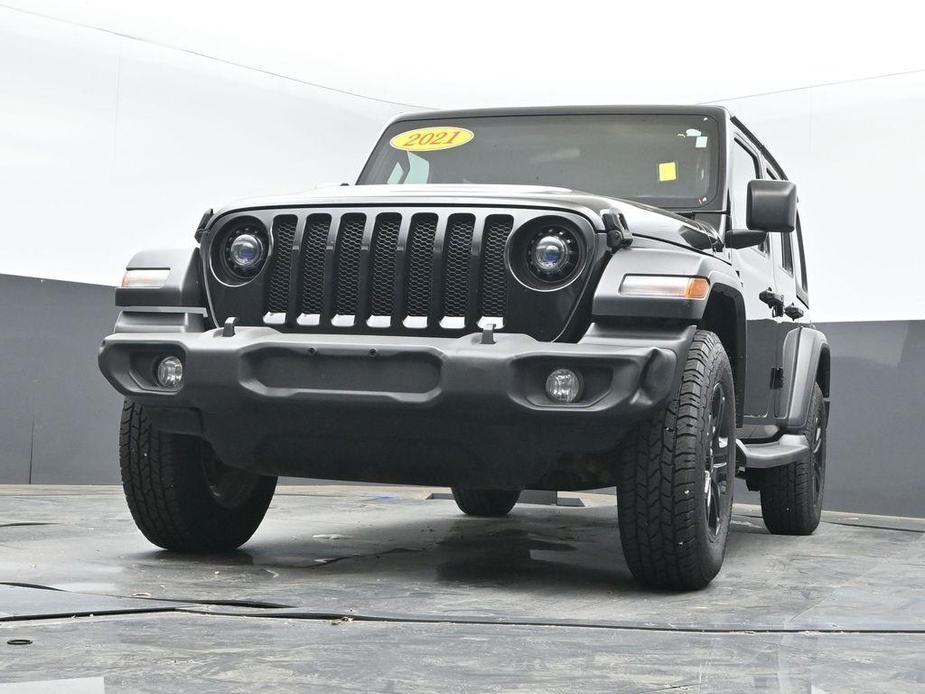 used 2021 Jeep Wrangler Unlimited car, priced at $27,881