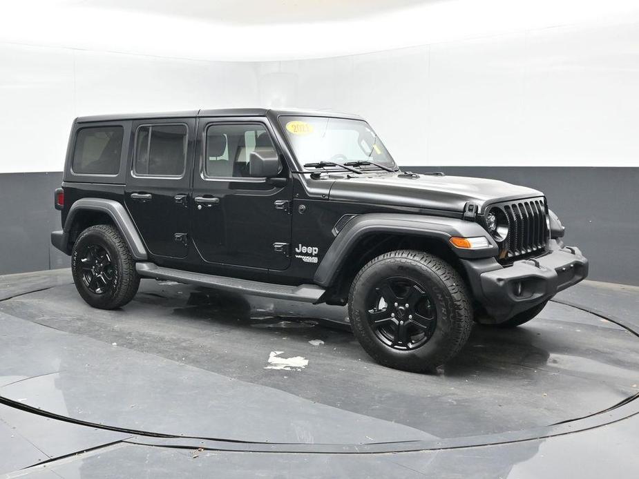 used 2021 Jeep Wrangler Unlimited car, priced at $27,881