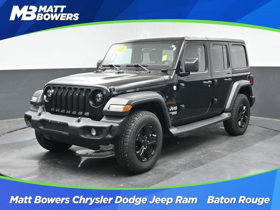 used 2021 Jeep Wrangler Unlimited car, priced at $27,881