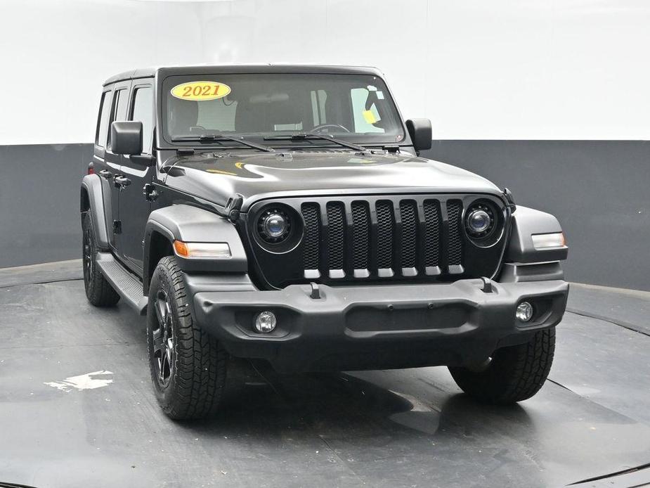 used 2021 Jeep Wrangler Unlimited car, priced at $27,881