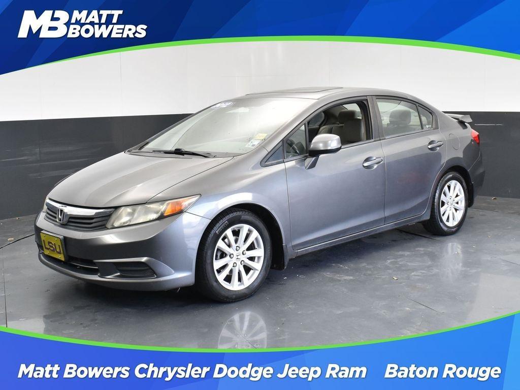 used 2012 Honda Civic car, priced at $9,238