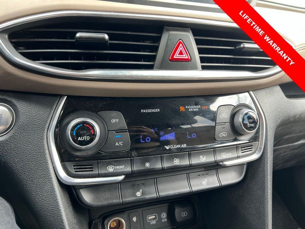 used 2020 Hyundai Santa Fe car, priced at $19,399
