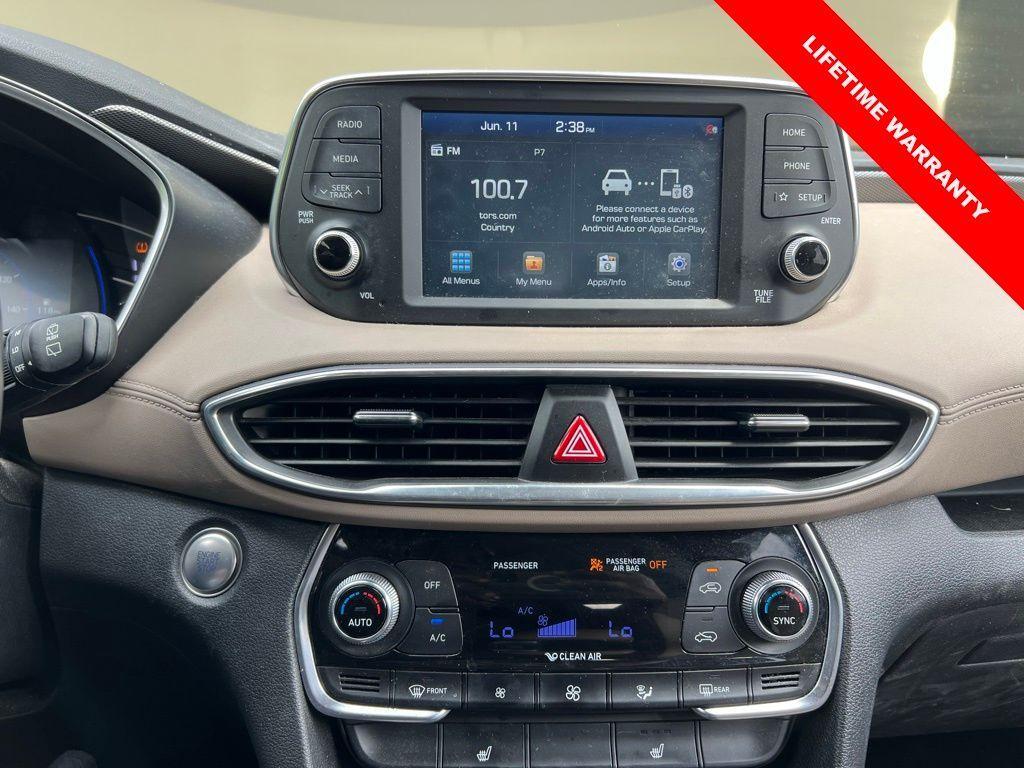 used 2020 Hyundai Santa Fe car, priced at $19,399