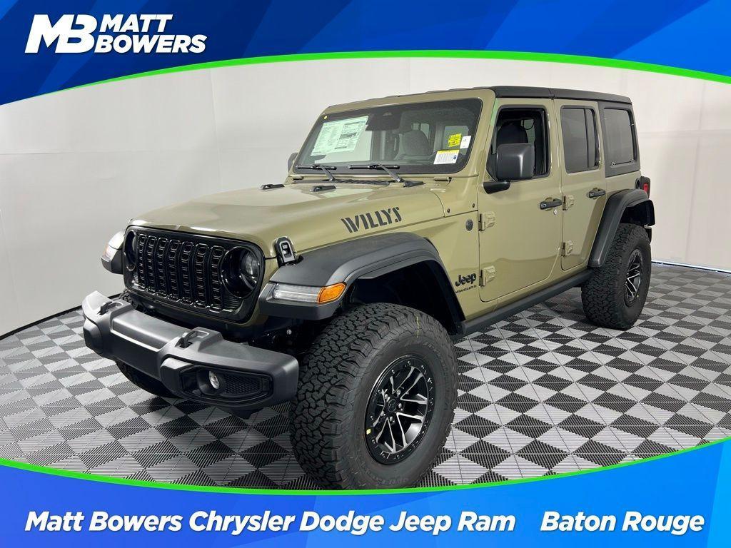 new 2025 Jeep Wrangler car, priced at $43,575